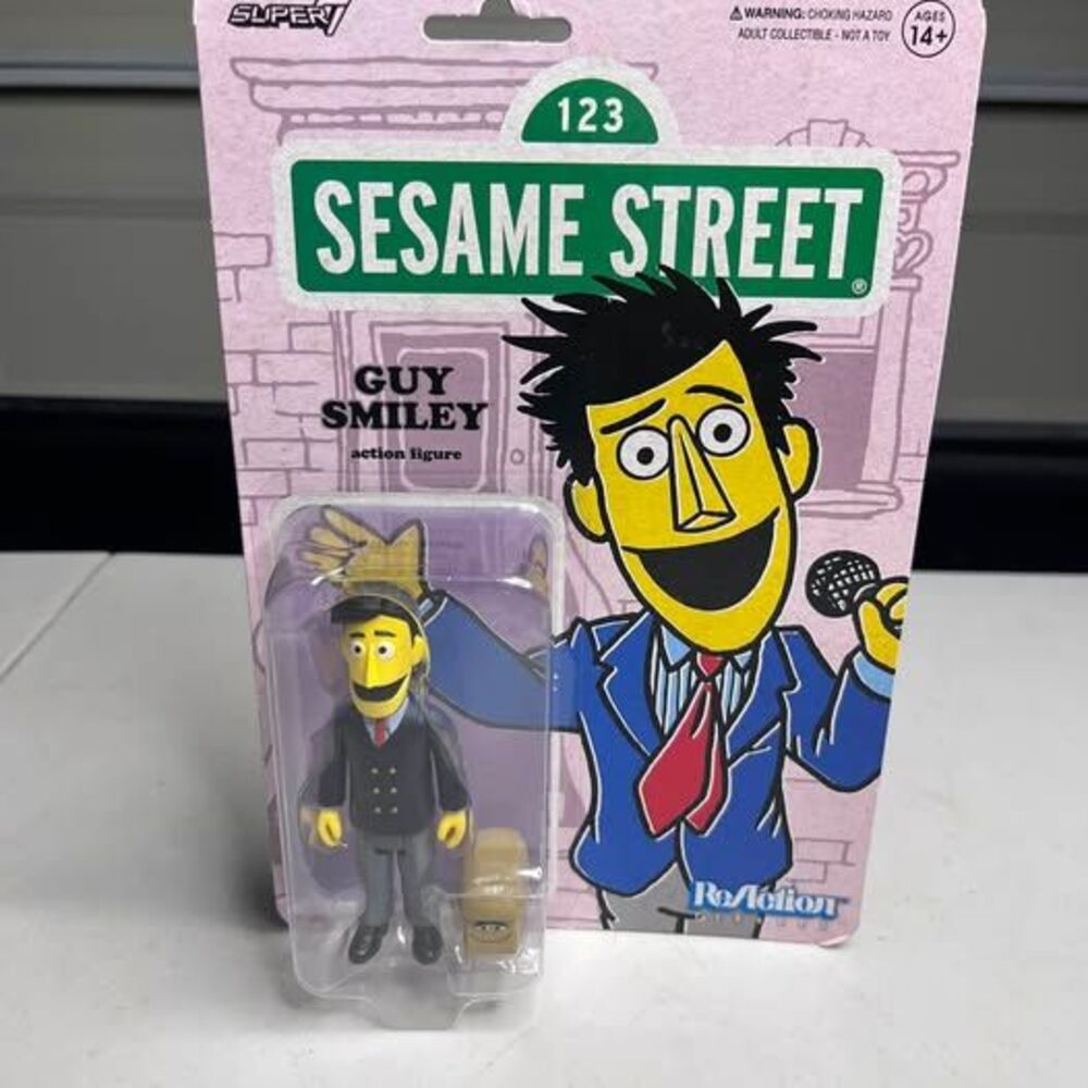 Sesame Street ReAction Figure Guy Smiley